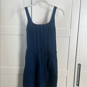 Kate Spade x Target Blue Denim Seamed Dress